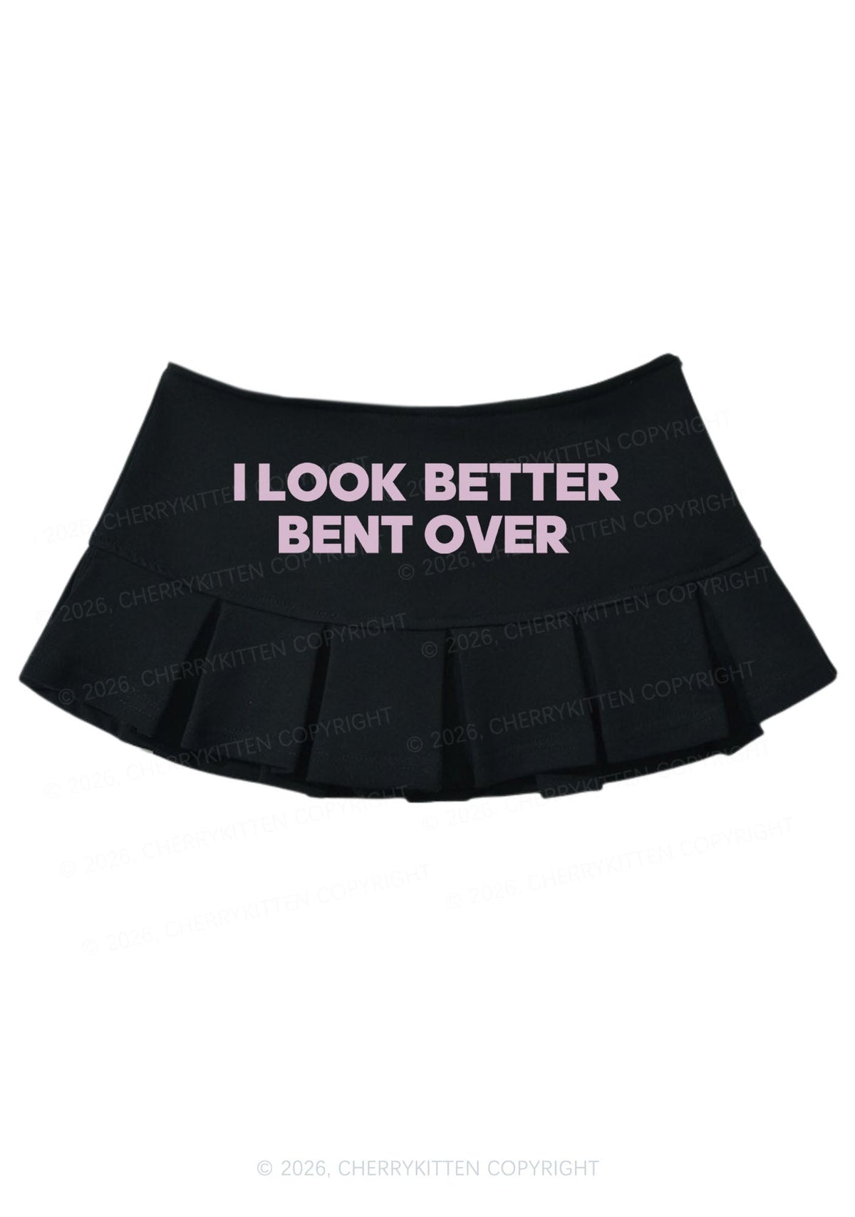 Look Better Bent Over Y2K Mini Pleated Skirts Cherrykitten