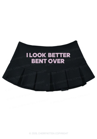 Look Better Bent Over Y2K Mini Pleated Skirts Cherrykitten
