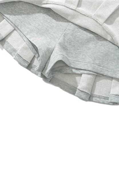 Dont Play Dubstep Y2K Mini Pleated Skirts Cherrykitten