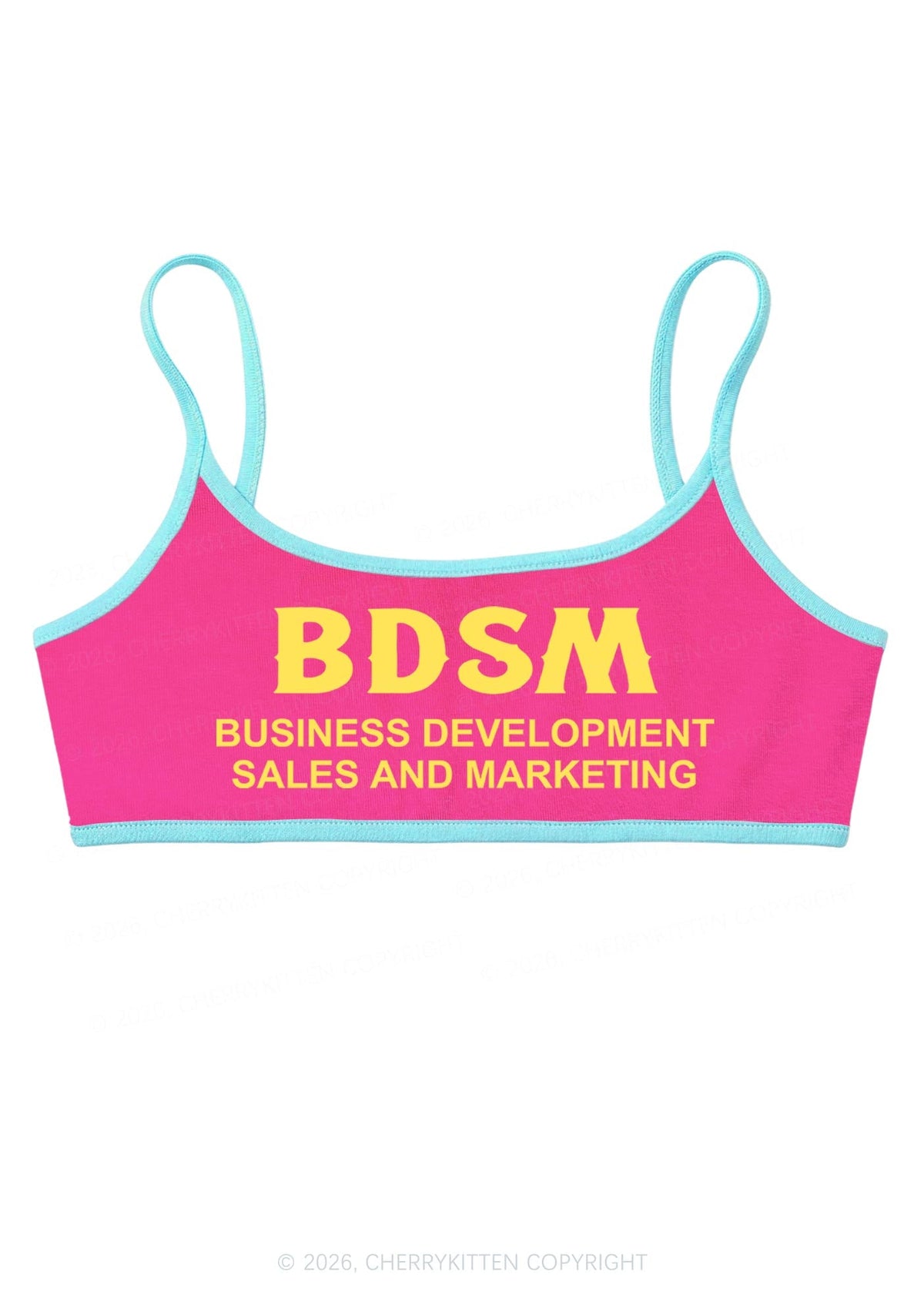 Business Development Y2K Super Crop Cami Cherrykitten