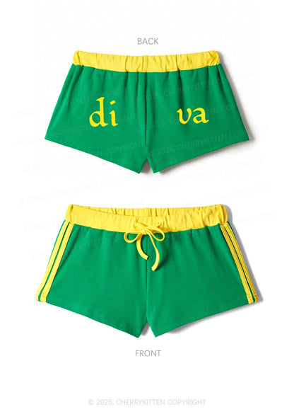 Di Va Y2K Drawstring Mini Shorts Cherrykitten