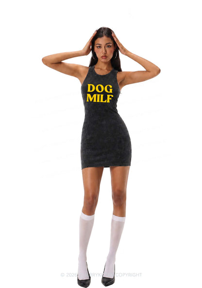 Dog Mxxf Y2K Washed Tank Dress Cherrykitten