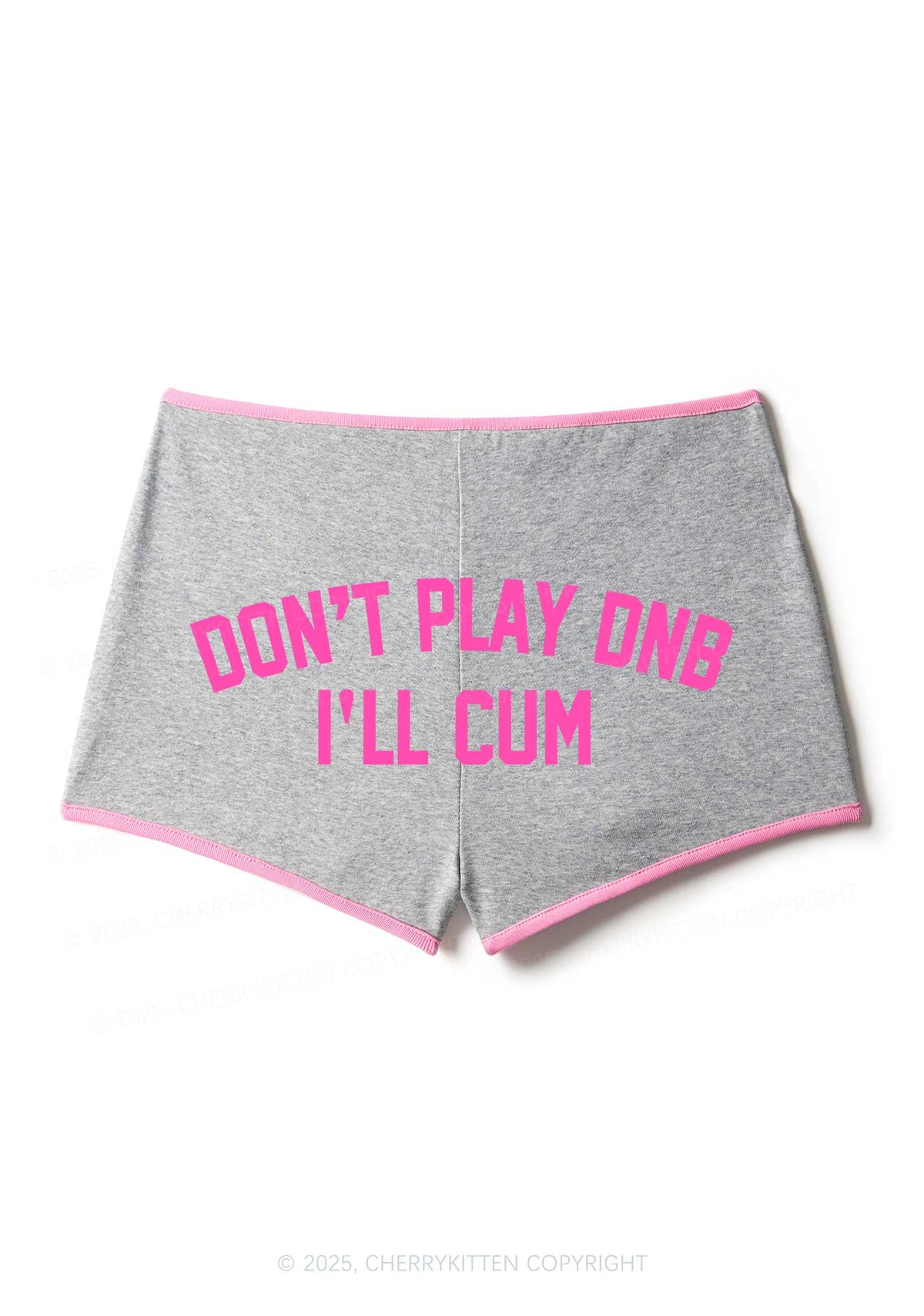 Dont Play DNB Y2K Booty Shorts Cherrykitten