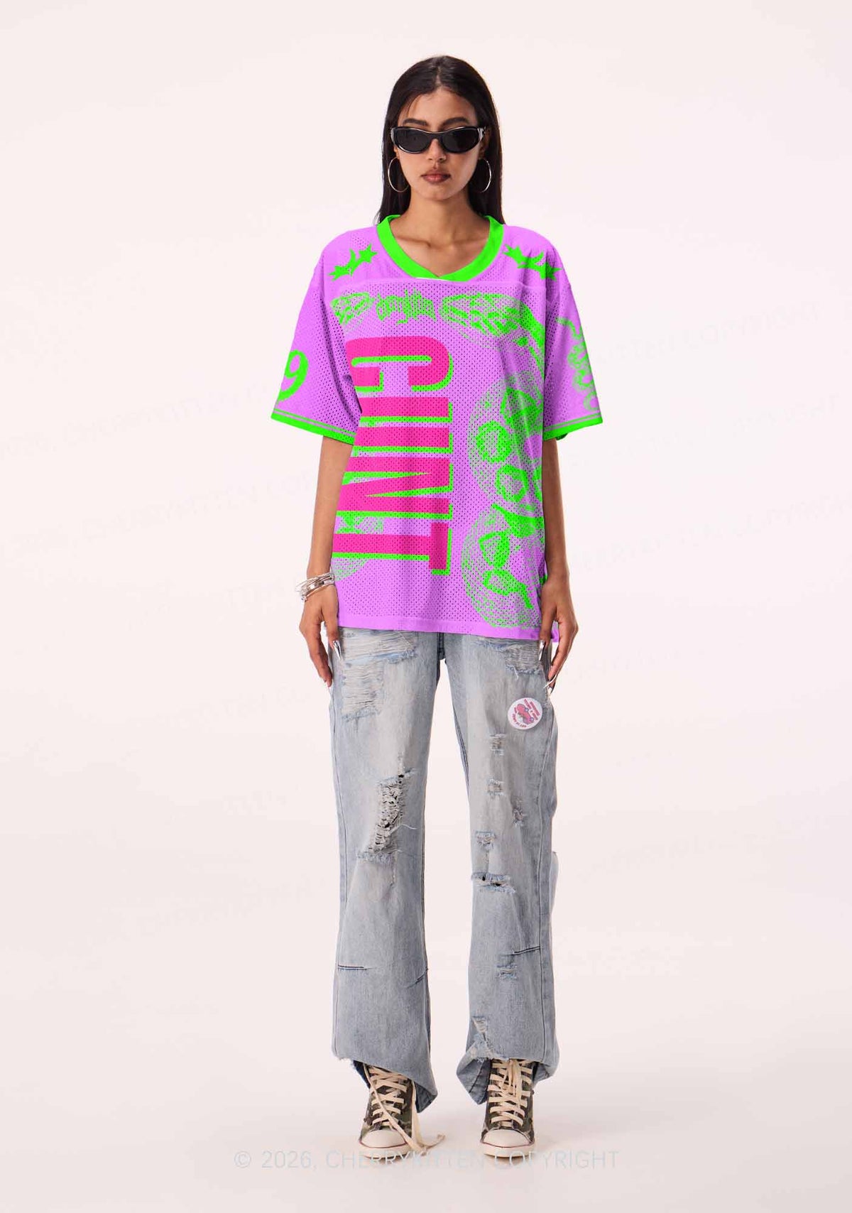 Snake Pink Cxxt Y2K Sport Jersey Shirts Cherrykitten