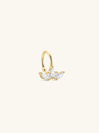 KOSINER 925 Sterling Silver Elegant Petal Set