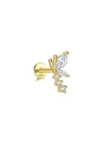 KOSINER 925 Sterling Silver Versatile Marquise Set