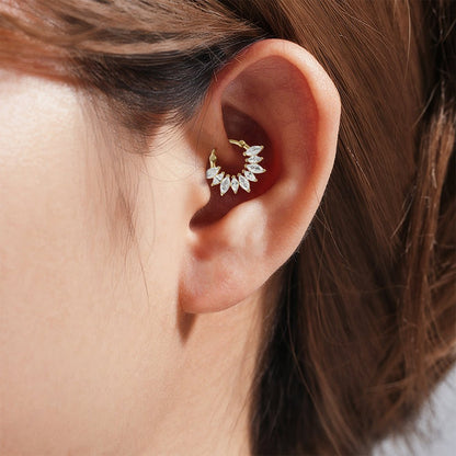 KOSINER 925 Sterling Silver Elegant Petal Set