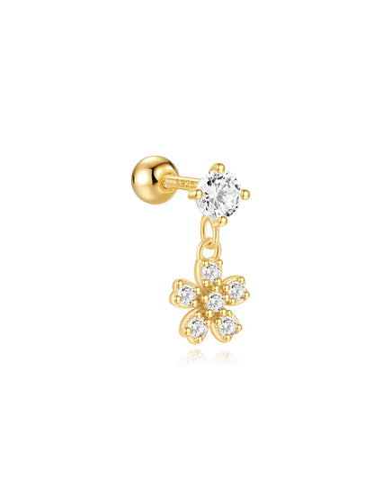 KOSINER 925 Sterling Silver Classic Flower Set