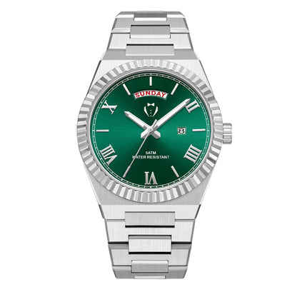 Black Tie Men's Diamond Cut Watch