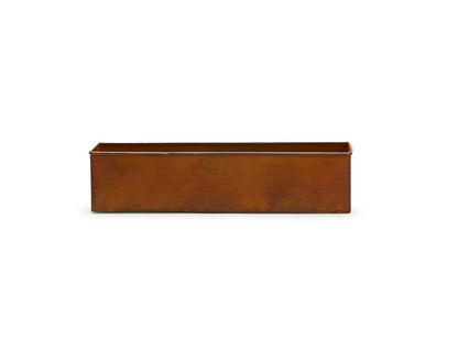 Set of Four Metal Window Boxes