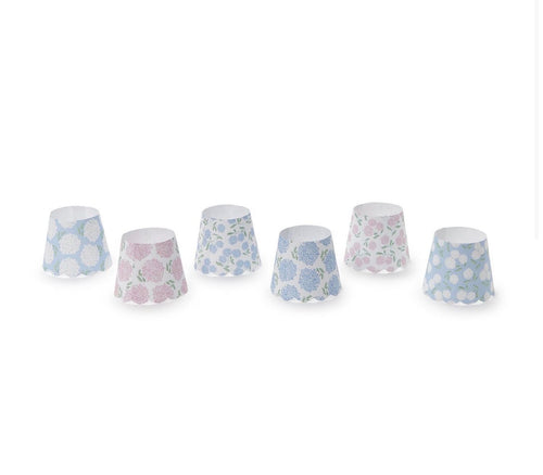 Hydrangea Paper Lamp Shade Cover