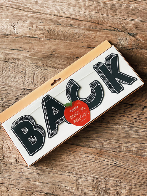 Back to School Banner