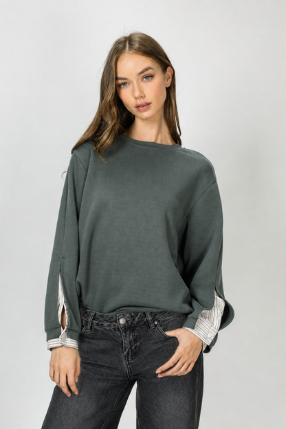 Green Kerra Top
