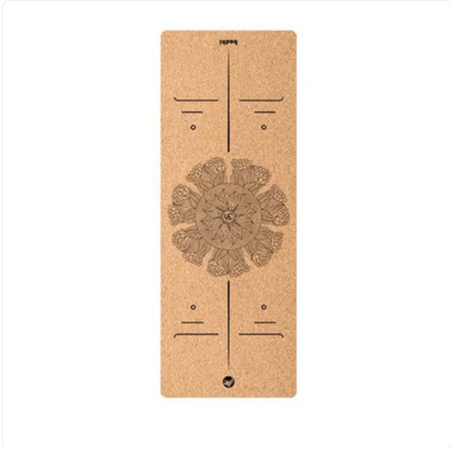 Odor-Free Cork Yoga Mat