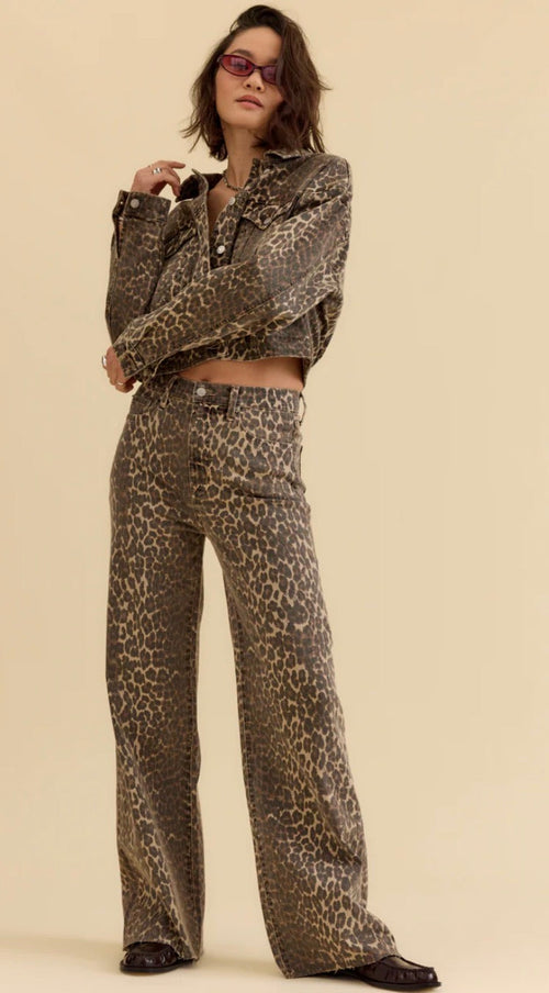 The Far Out Jeans - Cool Cat (Leopard)
