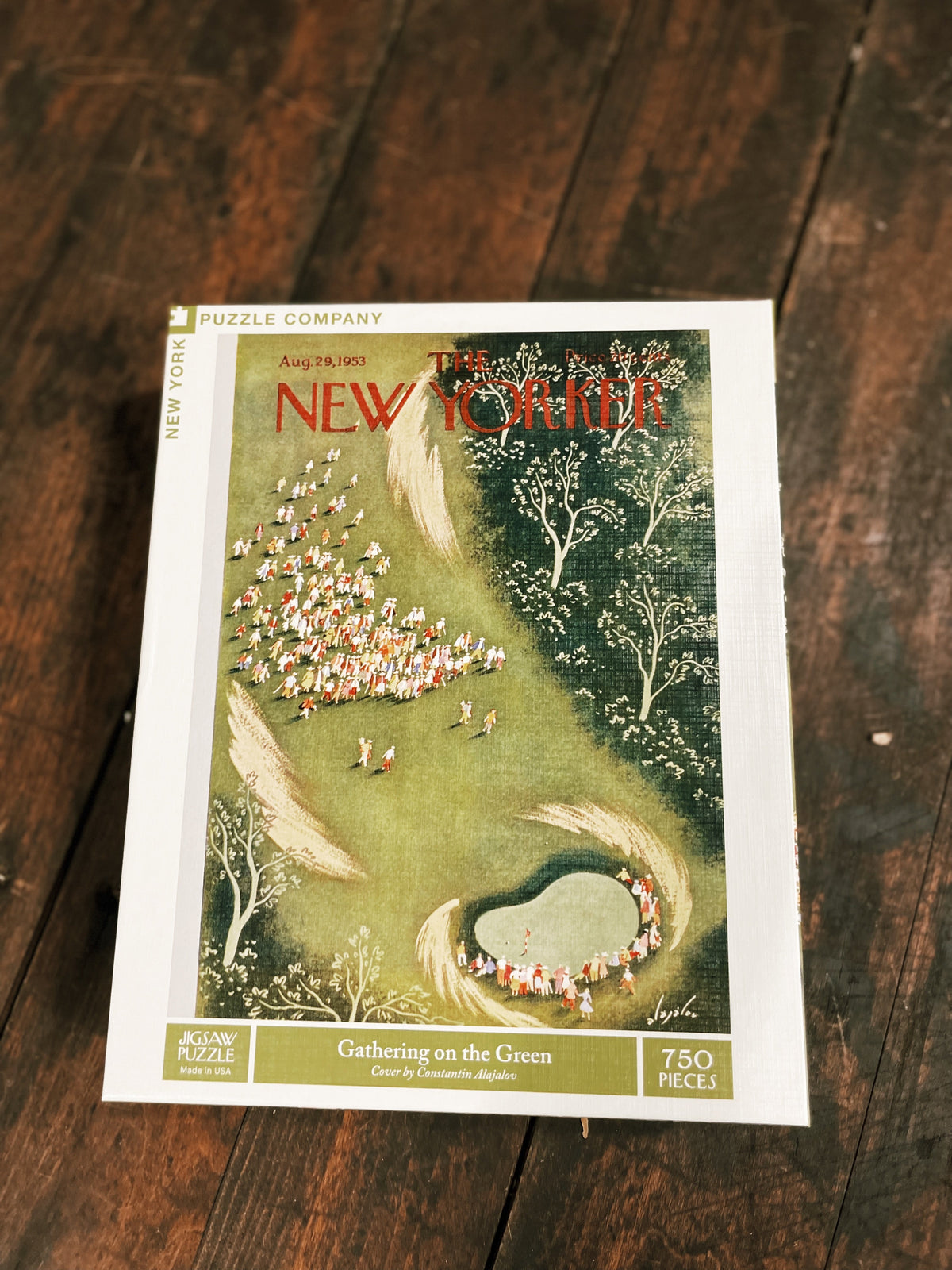 Gathering on the Green - 750 Piece Jigsaw Puzzle