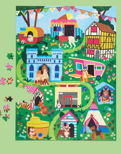 Doggie Dreamhouse 500 Piece Puzzle