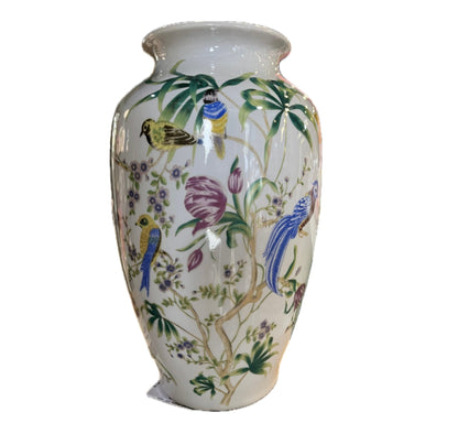 Bird & Blossom Vase