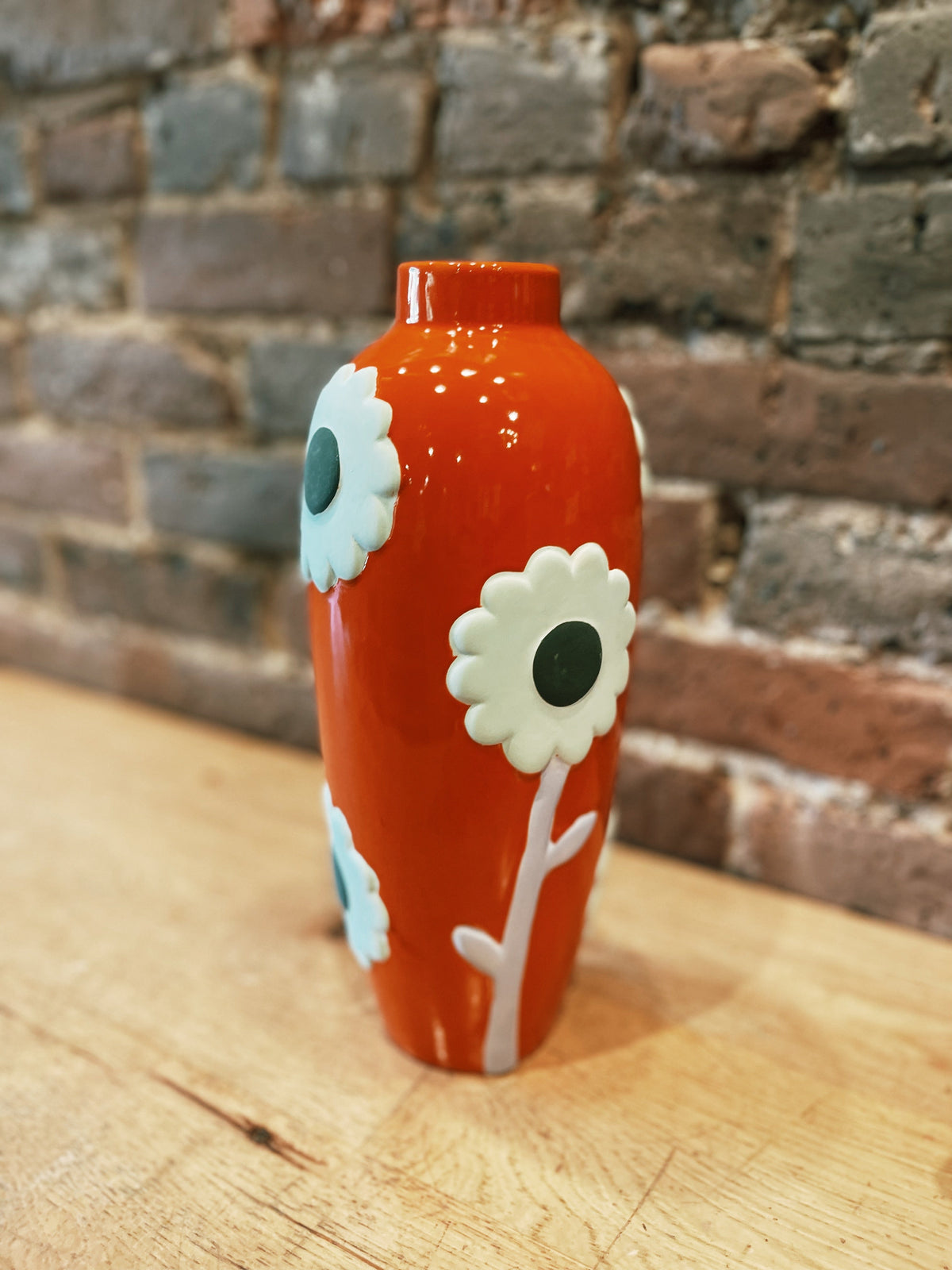 Ceramic Vases With Flowers