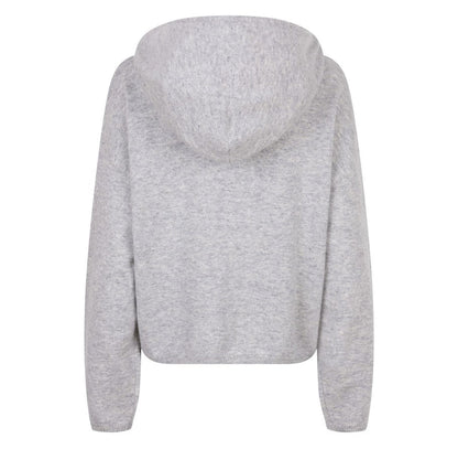 Hoodie With Silver Trim