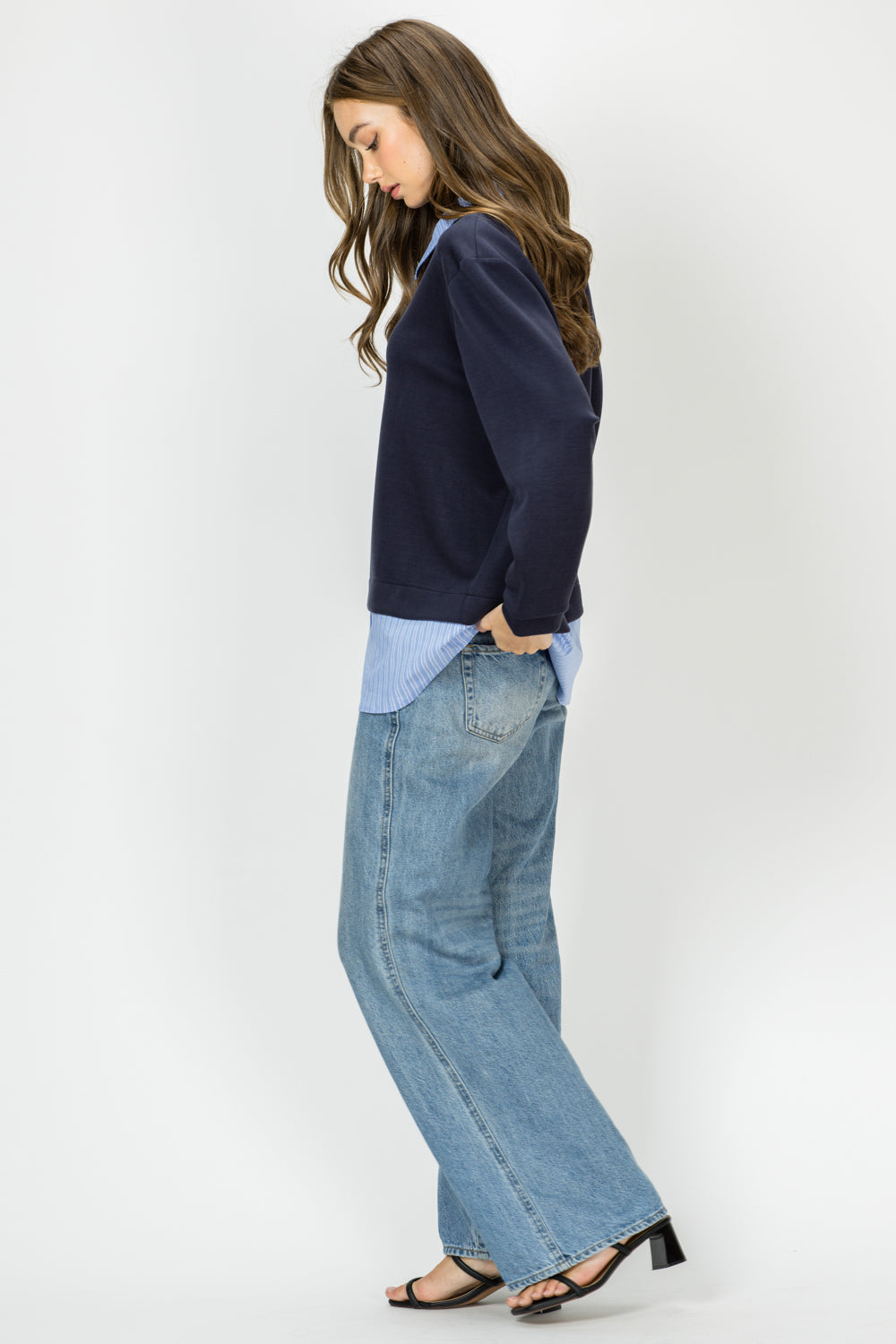 Harrison Top Navy