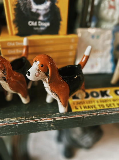 Ceramic Dog Planters