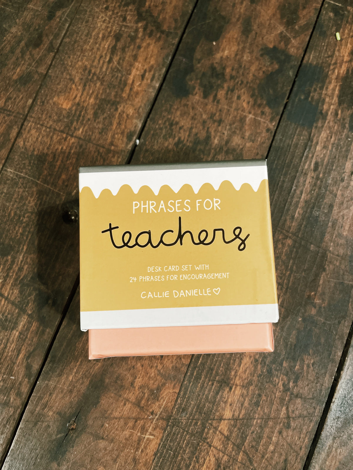 Phrases For Teachers Desk Card Set