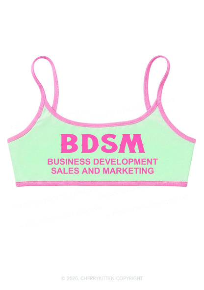 Business Development Y2K Super Crop Cami Cherrykitten