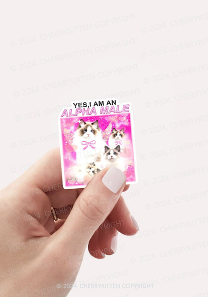 Cherrykitten Favorites Cat Y2K Stickers Pack Of 10
