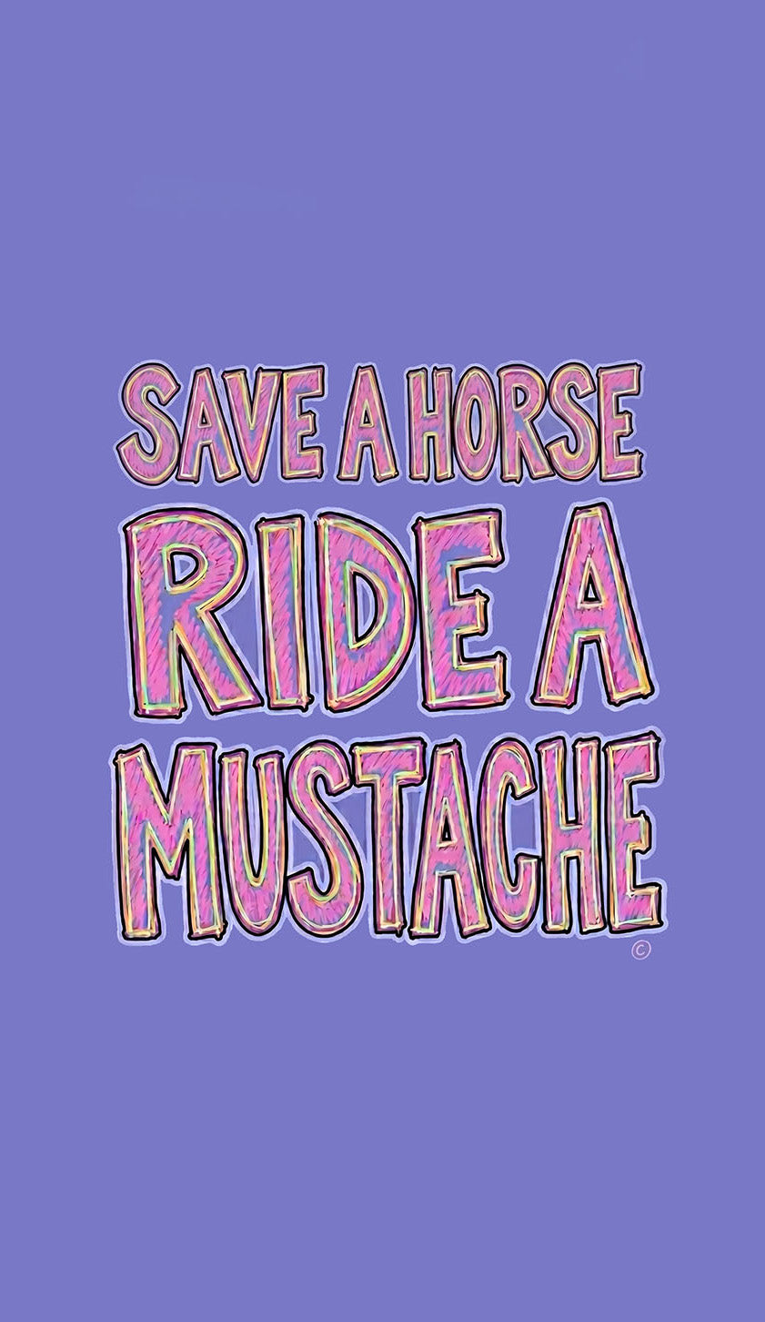 Ride A Mustache Y2K Phone Case Cherrykitten