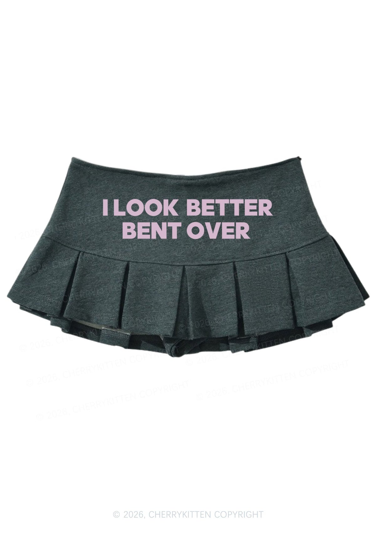 Look Better Bent Over Y2K Mini Pleated Skirts Cherrykitten