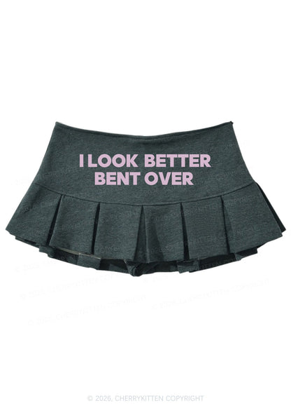 Look Better Bent Over Y2K Mini Pleated Skirts Cherrykitten