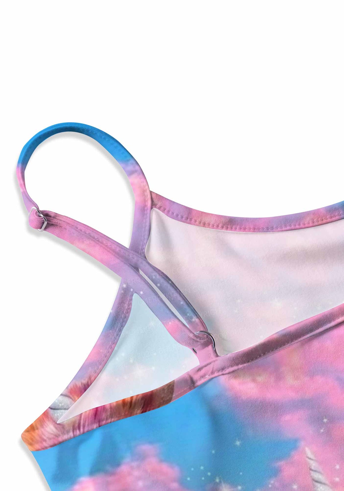 Unicorn Rat Pride Y2K Print Slip Dress Cherrykitten