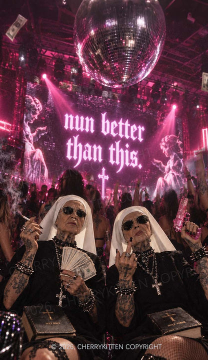 Pink Nun Better Than This Y2K Phone Case Cherrykitten