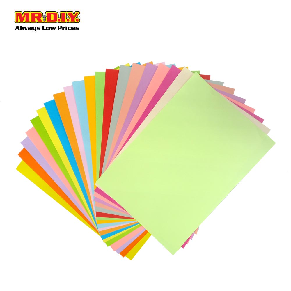 STANDARD 20 Colour A4 Construction Paper FTC-8100 (100's)