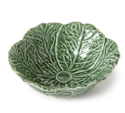 Cruciferous Leaf Textured Tidbit Bowl (dishwasher safe) - Stoneware