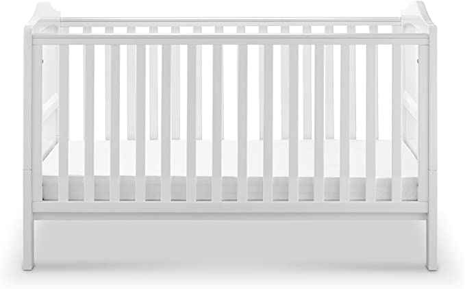 Ella Cot Bed – Converts to Toddler Bed (White or Grey)