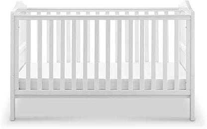 Ella Cot Bed – Converts to Toddler Bed (White or Grey)