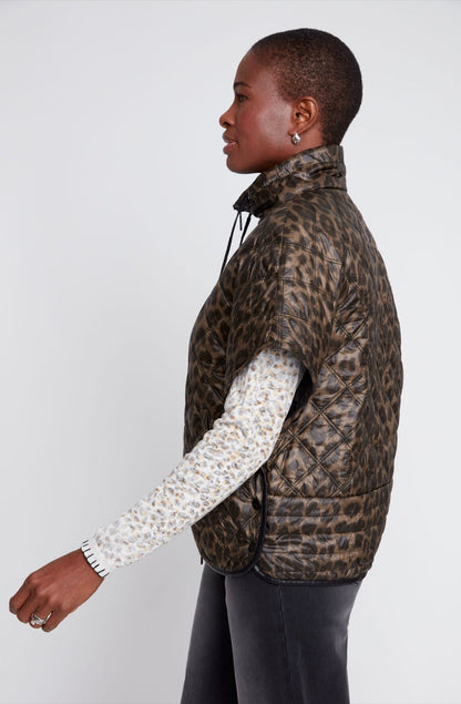 Woven Leopard Jacket