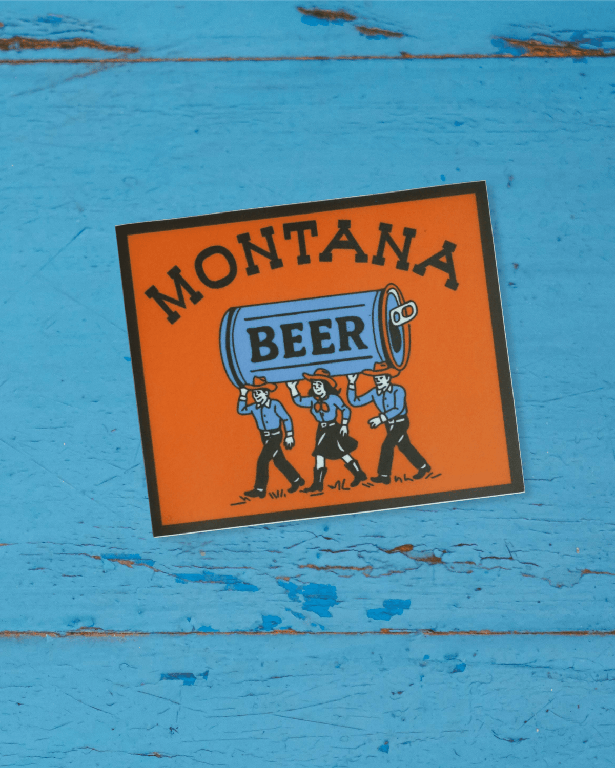 "Montana Beer" Sticker