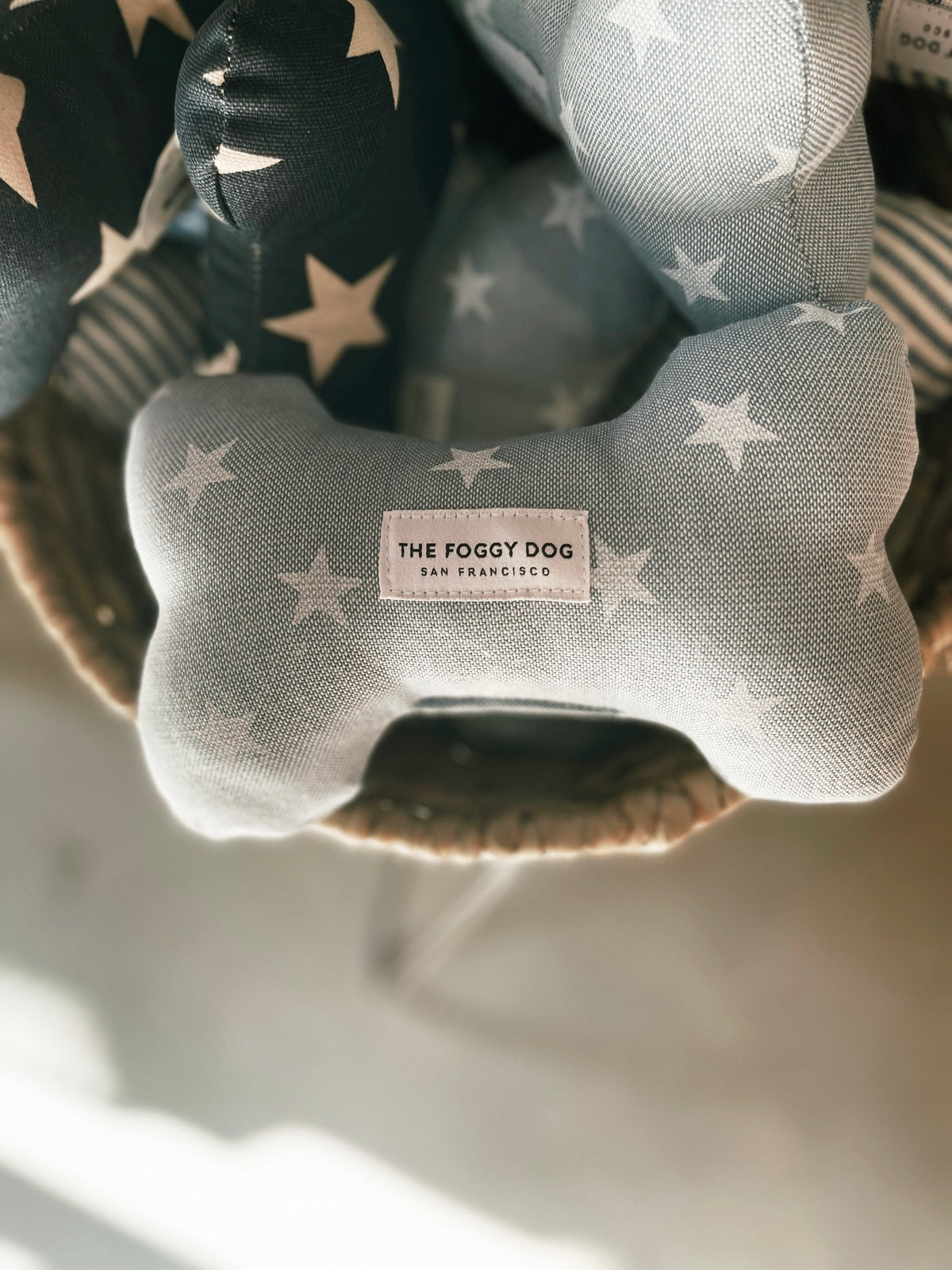 The Foggy Dog - Liberty Dog Squeaky Toy