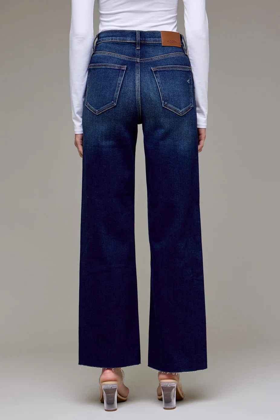 Dad Jean 31" - Dark Wash Clean Stretch