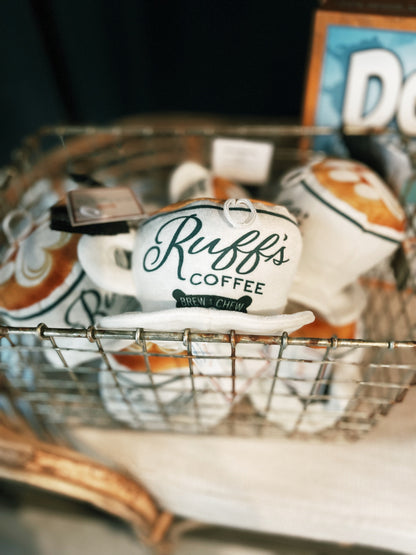 Ruff's Coffee Cup Dog Toy