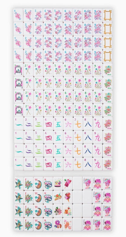 GlitterVille Tile Set - Mahjong