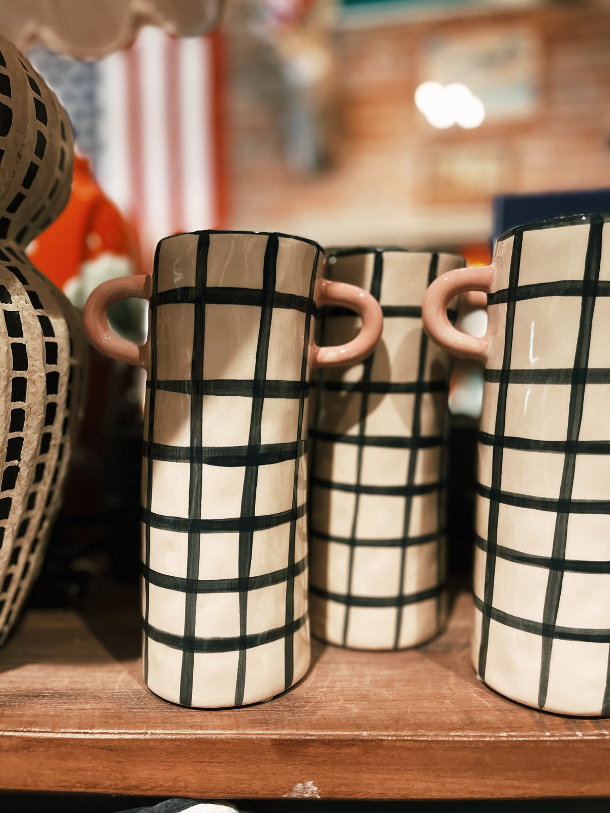 Cylinder Vase With Handles