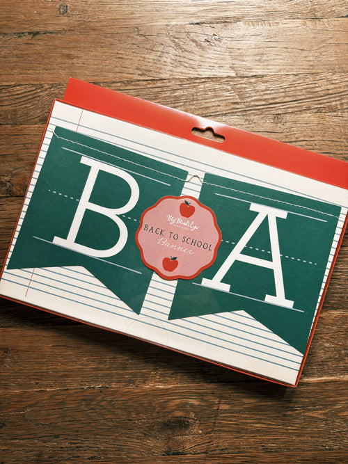 Back to School Banner