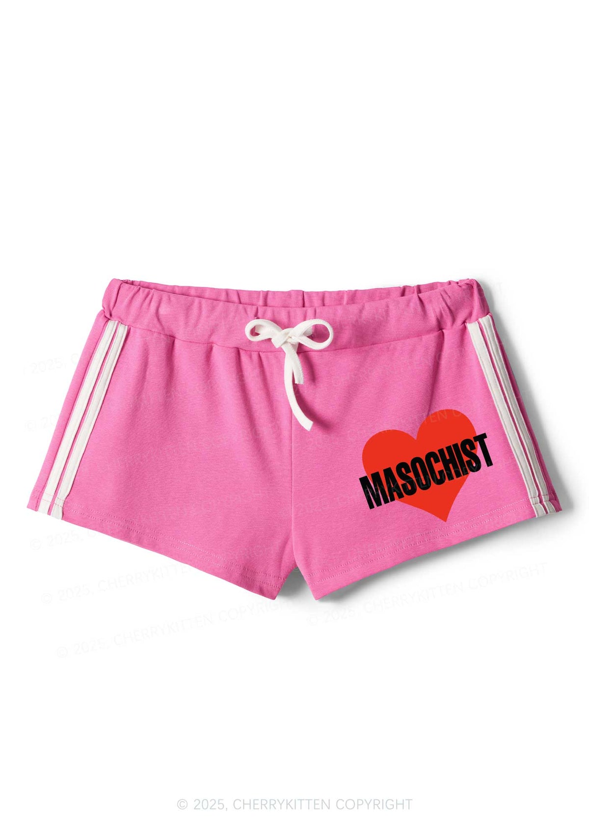 Masochist Y2K Drawstring Mini Shorts Cherrykitten