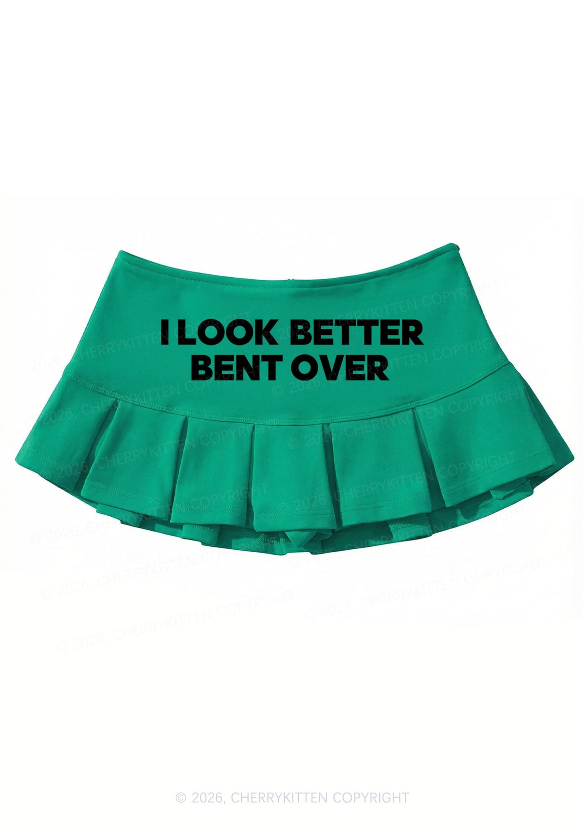 Look Better Bent Over Y2K Mini Pleated Skirts Cherrykitten