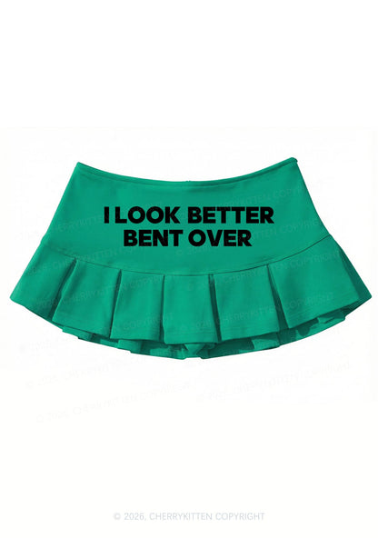 Look Better Bent Over Y2K Mini Pleated Skirts Cherrykitten