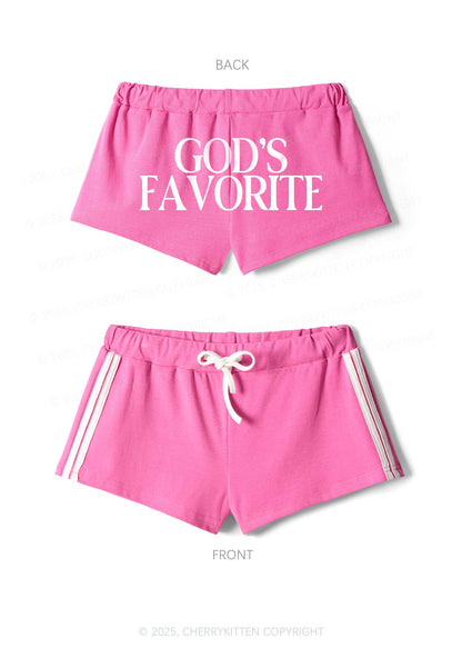 Gods Favorite Y2K Drawstring Mini Shorts Cherrykitten